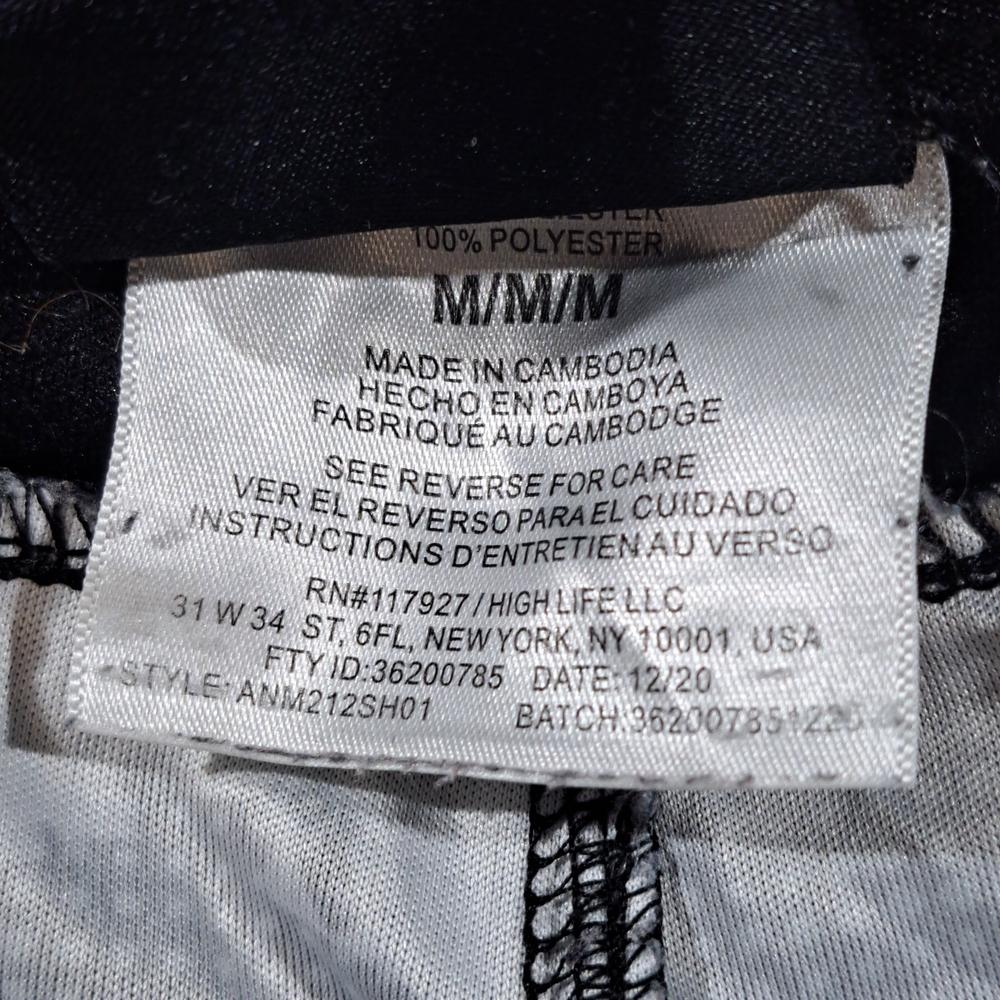 AND1 Black and Gray Camo Athletic Shorts - Picture 6 of 6